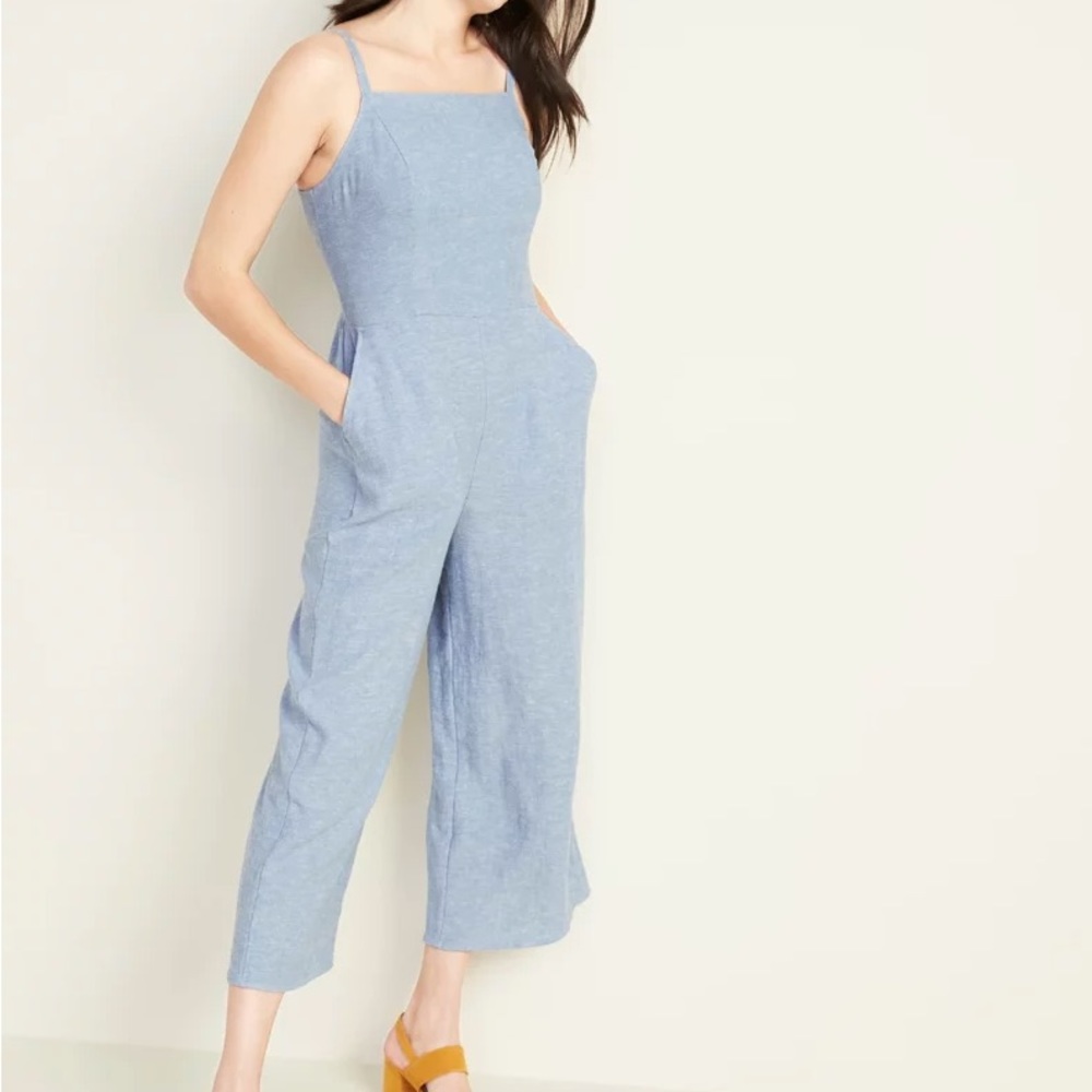 OLD NAVY linen jumpsuit